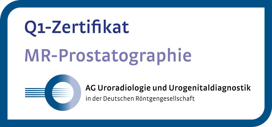 Q1-Zertifikat MR-Prostatographie